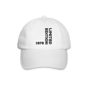 Vintage 1978 - Baseballkappe - Weiß/Weiß - Vorne