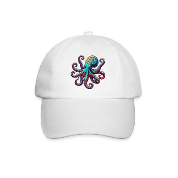 Pieuvre - Casquette classique - blanc/blanc - Devant