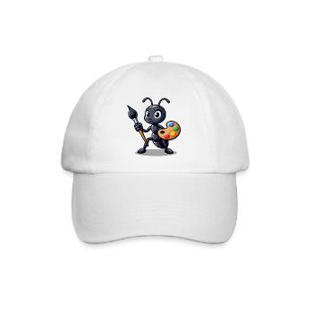 Artisan Ant: The Insect Illustrator - Baseball Cap - white/white - Front