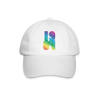 Millésime 1984 - Casquette classique - blanc/blanc - Devant