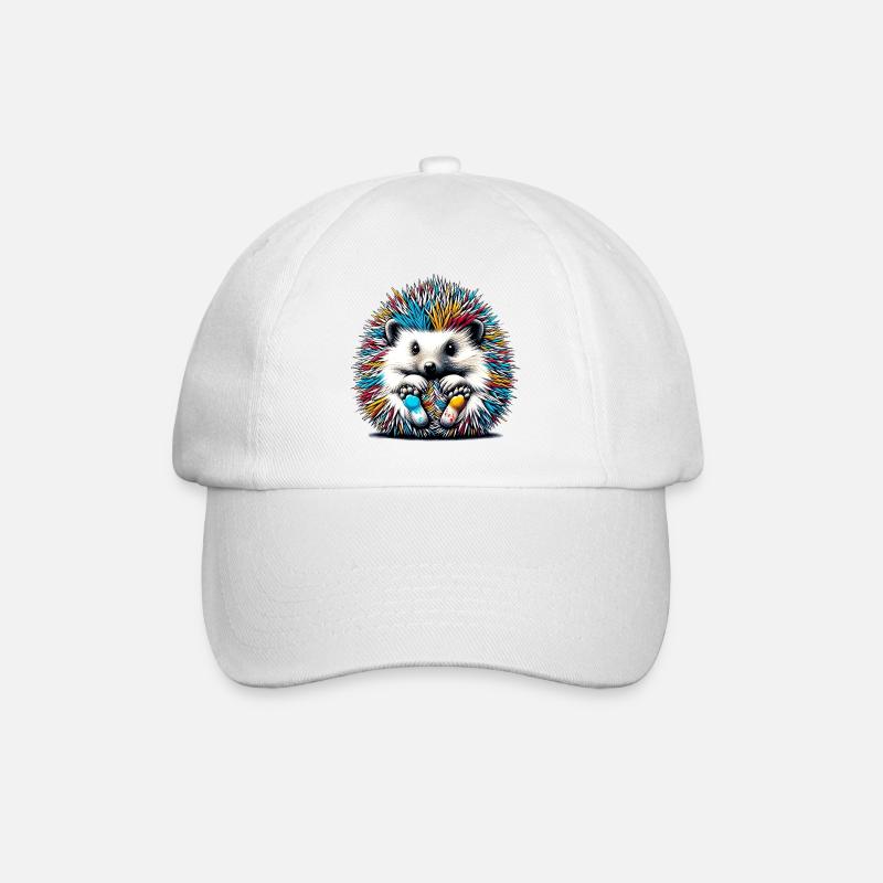 Hérisson - Casquette classique - blanc/blanc