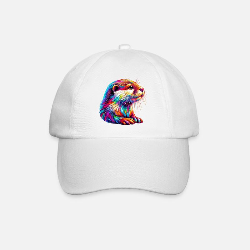 Loutre - Casquette classique - blanc/blanc