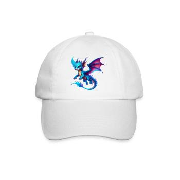 Dragon - Baseball Cap - white/white - Front