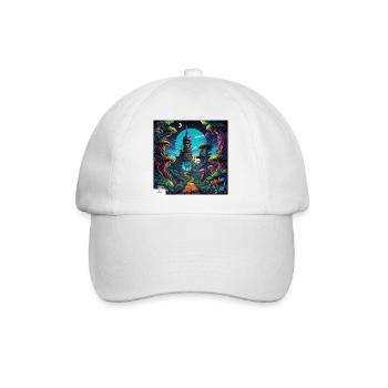 Paysage de rêve de pays fantastique - Casquette classique - blanc/blanc - Devant