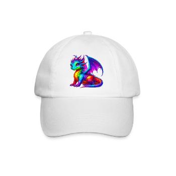 Dragon - Baseball Cap - white/white - Front
