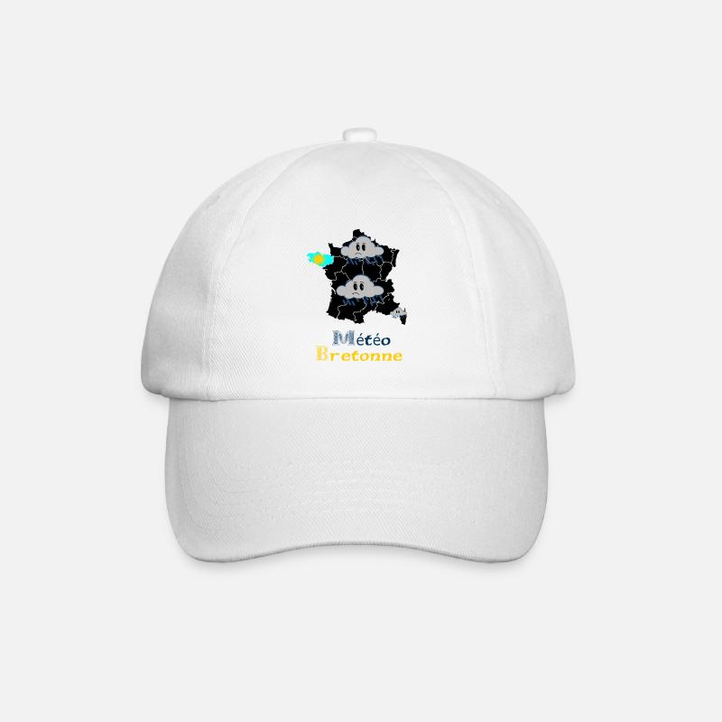 Météo Bretonne - Casquette classique - blanc/blanc