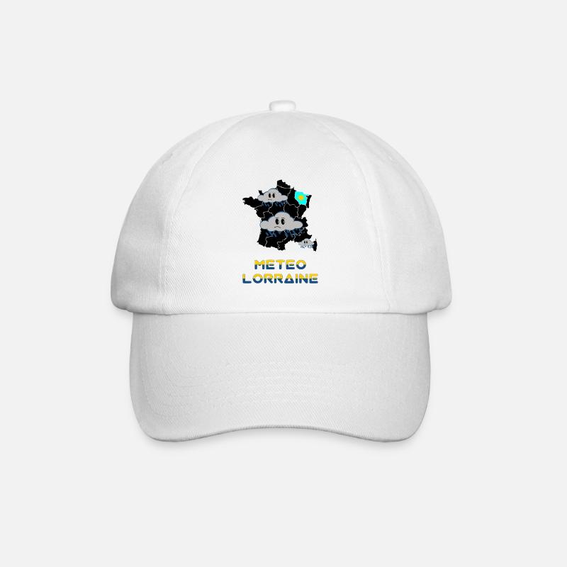 Météo Lorraine - Casquette classique - blanc/blanc