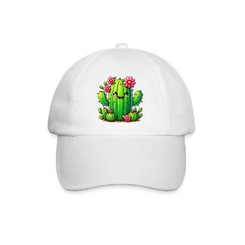Cactus - Baseball Cap - white/white - Front