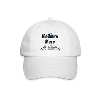 Meilleure Mère du Monde - Casquette classique - blanc/blanc - Devant