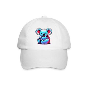 Koala - Baseball Cap - white/white - Front