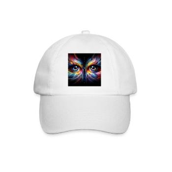 Augen 2 - Baseballkappe - Weiß/Weiß - Vorne
