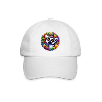 Lémurien - Casquette classique - blanc/blanc - Devant