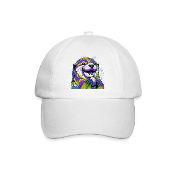 Otter - Baseballkappe - Weiß/Weiß - Vorne