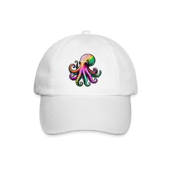 Pieuvre - Casquette classique - blanc/blanc - Devant