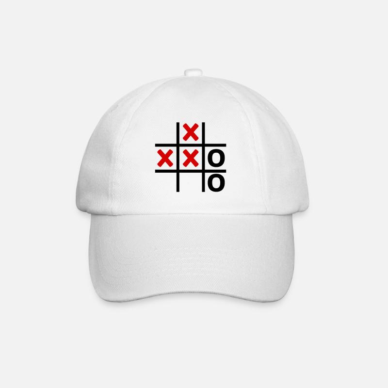 TIC TAC TOE Field Retro - Casquette classique - blanc/blanc