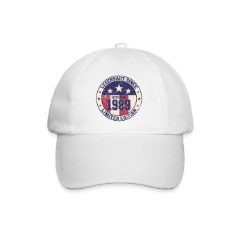 35ème Anniversaire Millésime Septembre 1989 Millésime 89 - Casquette classique - blanc/blanc - Devant