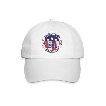 33e anniversaire Légende Septembre 1991 Volume 91 - Casquette classique - blanc/blanc - Devant
