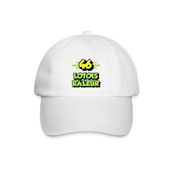 Lotois râleur - Casquette classique - blanc/blanc - Devant