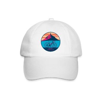Design de T-shirt Mont Ventoux - Baseball Cap - white/white - Front