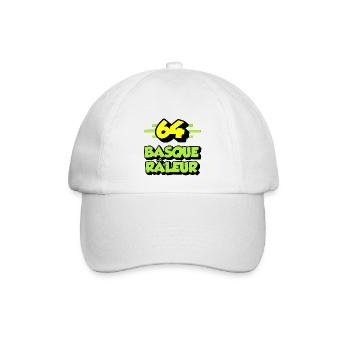 basque râleur - Casquette classique - blanc/blanc - Devant
