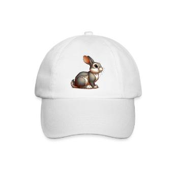 Rabbit - Baseball Cap - white/white - Front