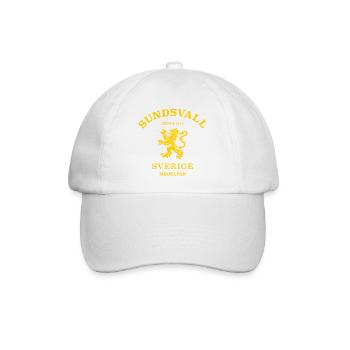 SUNDSVALL Sverige Sweden - Baseball Cap - white/white - Front