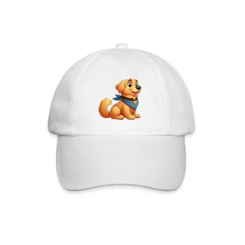 Labrador 3 - Baseballkappe - Weiß/Weiß - Vorne
