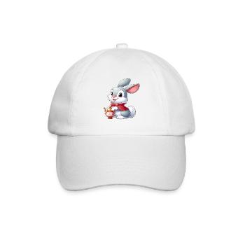 lapin 12 - Casquette classique - blanc/blanc - Devant