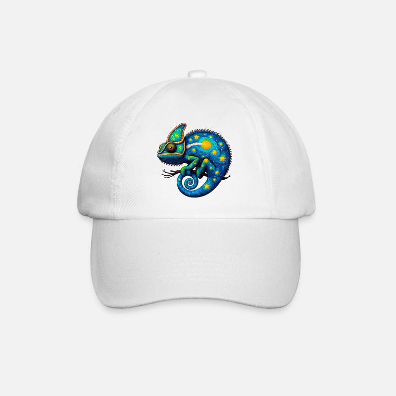 Chameleon - Baseball Cap - white/white