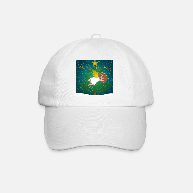 Sleeping Angel - Baseball Cap - white/white