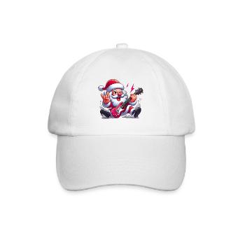 Santa Rock 8 - Baseballkappe - Weiß/Weiß - Vorne