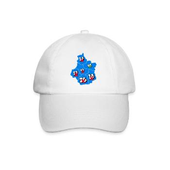 Région centre - Casquette classique - blanc/blanc - Devant