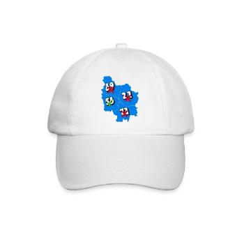 Région Bourgogne - Casquette classique - blanc/blanc - Devant