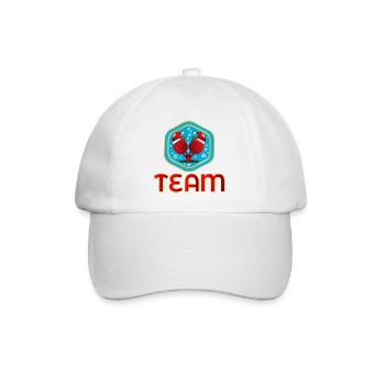 WEIHNACHTEN TEAM PADEL-TENNIS - Baseballkappe - Weiß/Weiß - Vorne
