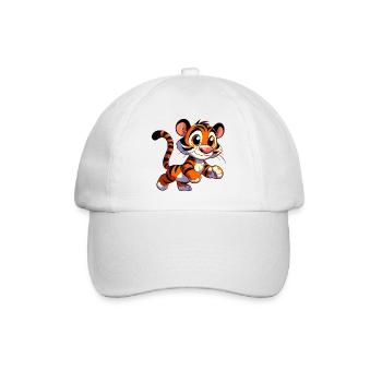 Tigre - Casquette classique - blanc/blanc - Devant
