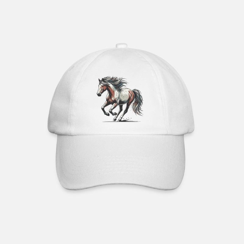 Cheval - Casquette classique - blanc/blanc