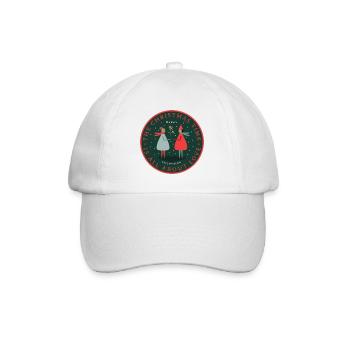Christmas Duet: Love Sparks - Baseball Cap - white/white - Front