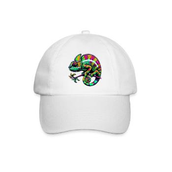 Caméléon - Casquette classique - blanc/blanc - Devant