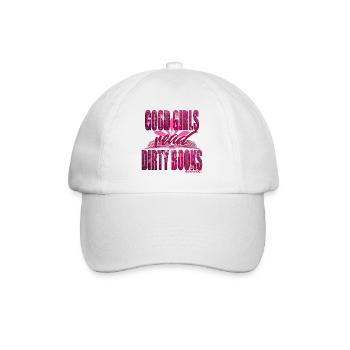 LES BONNES FILLES LISENT DES LIVRES SALES - Casquette classique - blanc/blanc - Devant