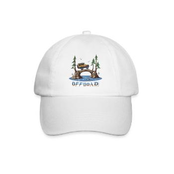 Véhicules tout-terrain - Casquette classique - blanc/blanc - Devant