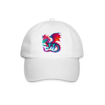 Dragon - Baseball Cap - white/white - Front