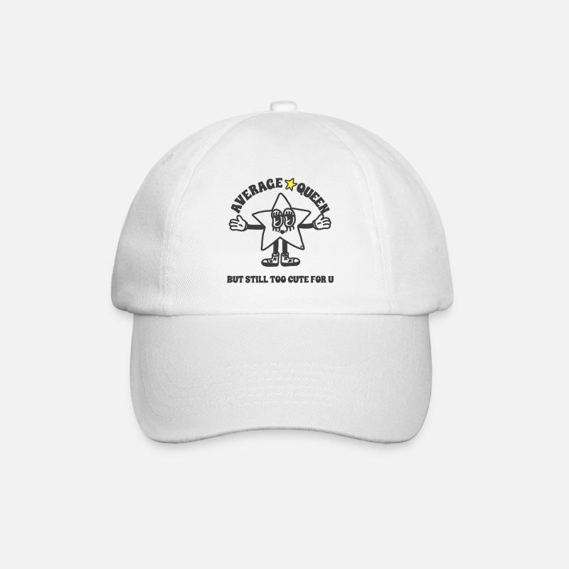 Average but not for you - Casquette classique - blanc/blanc