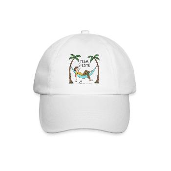 Team Sieste - Hamac & Farniente - Casquette classique - blanc/blanc - Devant