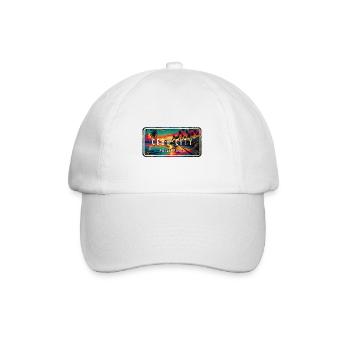 Cebu City – Tropical Retro Sign - Baseball Cap - white/white - Front