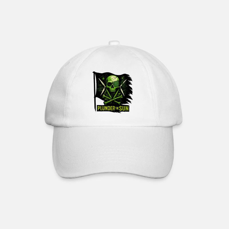 Plunder the Sun - Baseballkappe - Weiß/Weiß