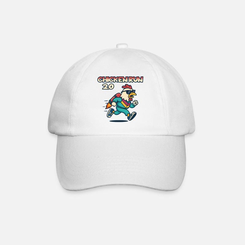 Pack Aventure Chicken Run 2.0 - Casquette classique - blanc/blanc