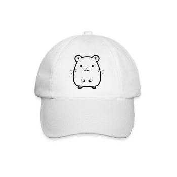 hamster - Casquette classique - blanc/blanc - Devant