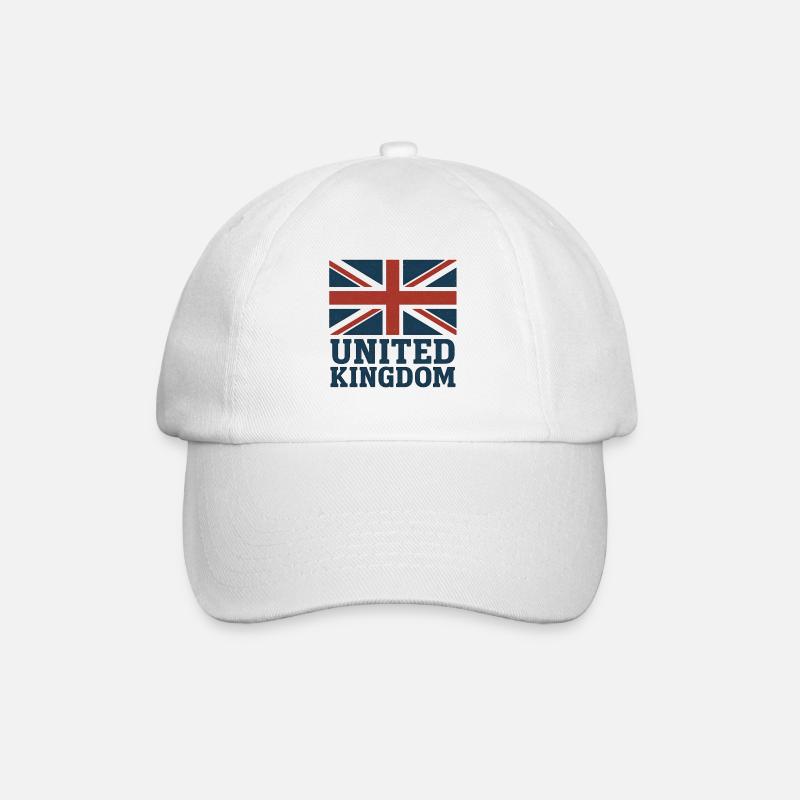 UK Heritage Bold - Baseball Cap - white/white