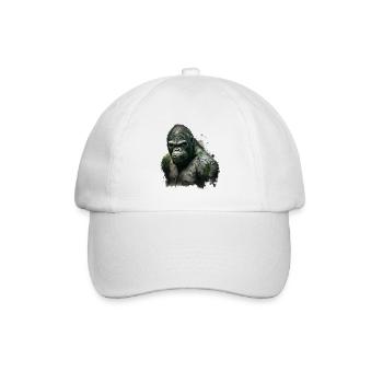 Urban Gorilla - Baseball Cap - white/white - Front