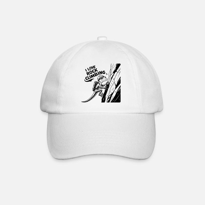 Climbing, rock climbing - Baseball Cap - white/white